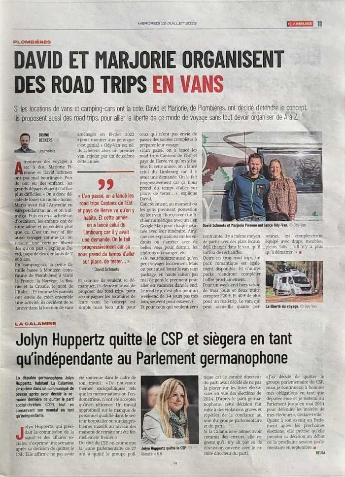 Voyager en AUTOMNE en Camper VAN!